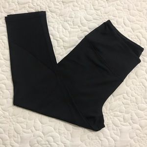 Z by Zella Black Active Leggings with Mesh Bottom